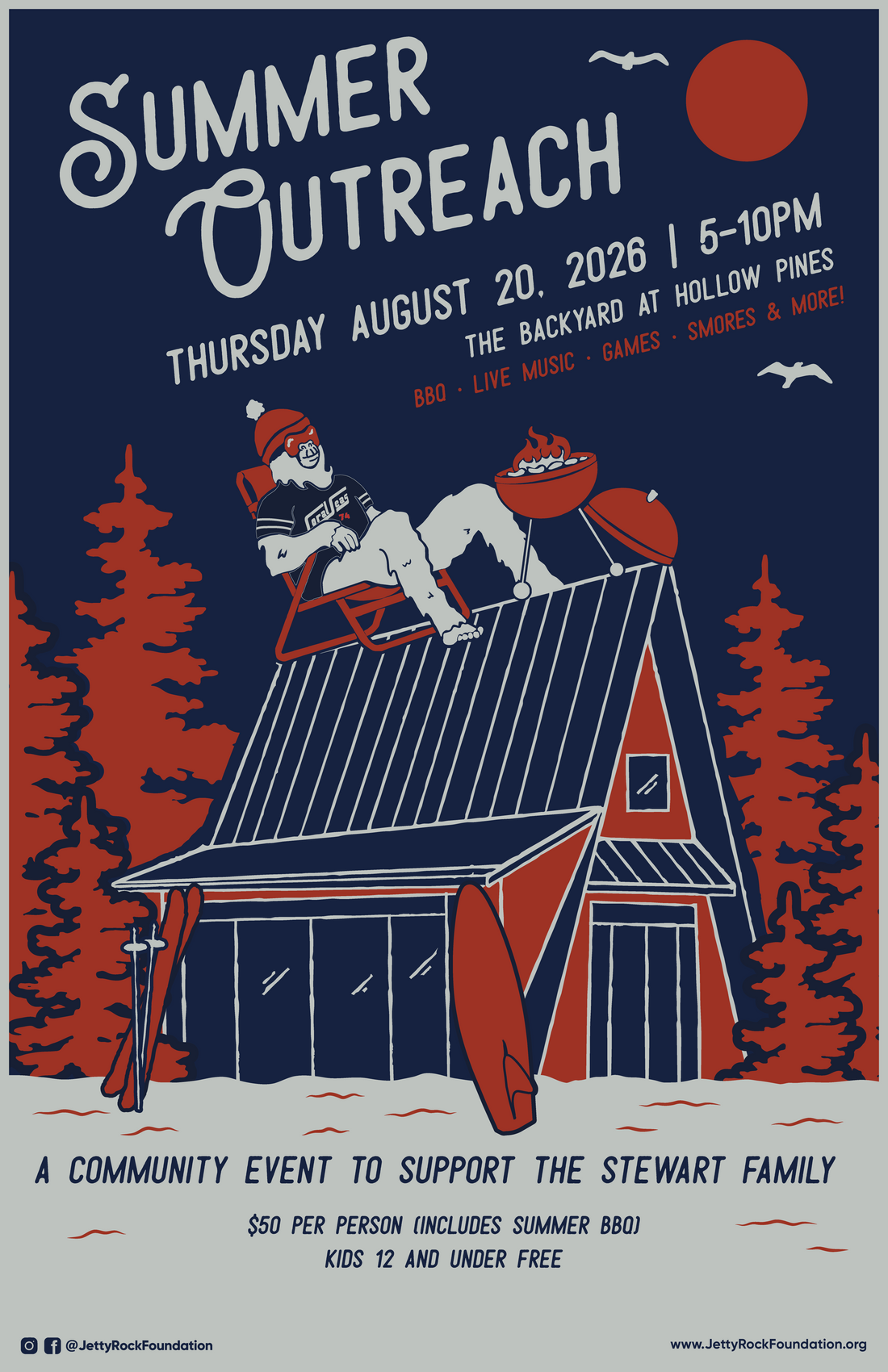 Summer Outreach: A Community Event to Support the Stewart Family