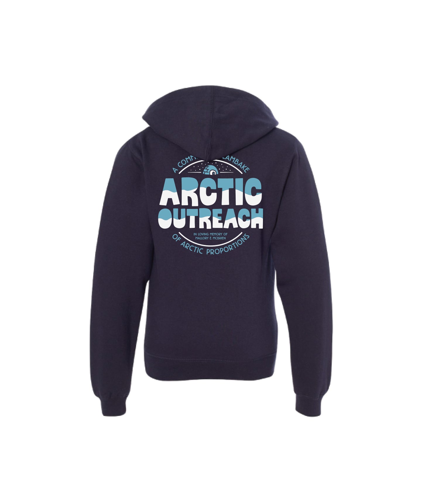 Youth Arctic Outreach Hoodie - Navy