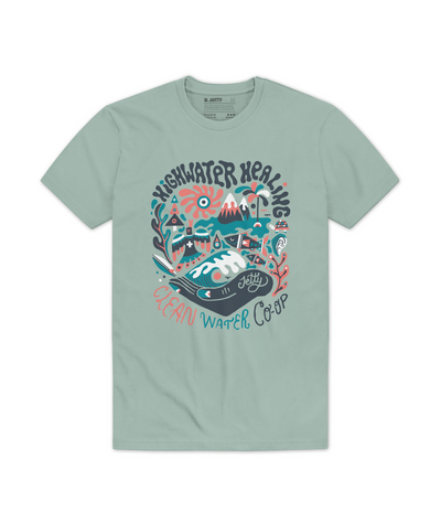 Youth Highwater Healing Tee - Mint